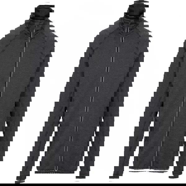 Trespass Mens Tembering Layered Long-Sleeved Active Top - Dark Grey Marl - 