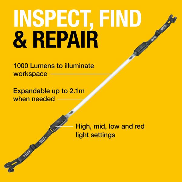 Ring Automotive Ring MAGflex 1000 Lumen LED Work Light Inspection Lamp Rechargeable Super Flex
