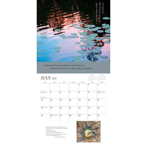 Religion Tao Calendar 2027, Wall Calendars, Month To View, Lifestyle, Gift