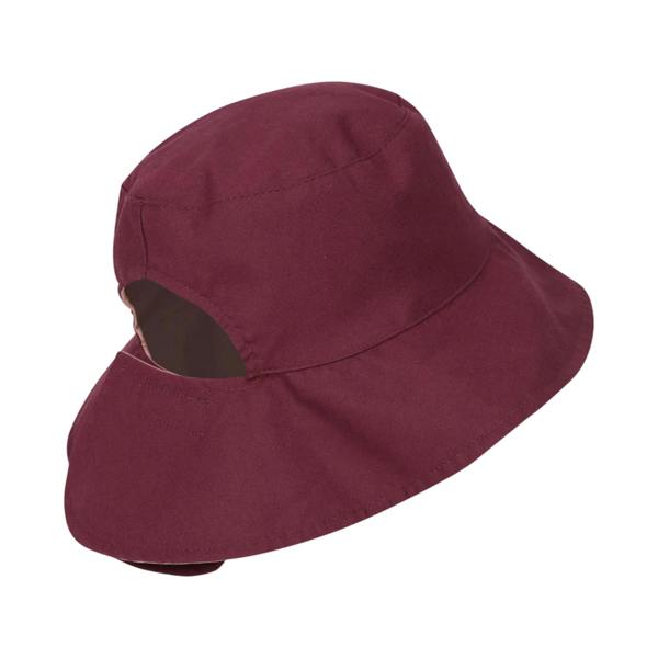 Mountain Warehouse Womens/Ladies Plain Reversible Bucket Hat - Dusky Purple - 