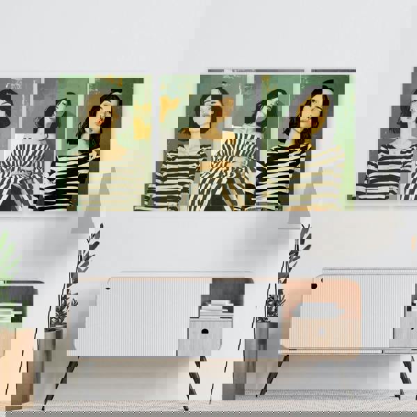 Art Print For Living Room | Set of 3 Boho Women Wall art Prints