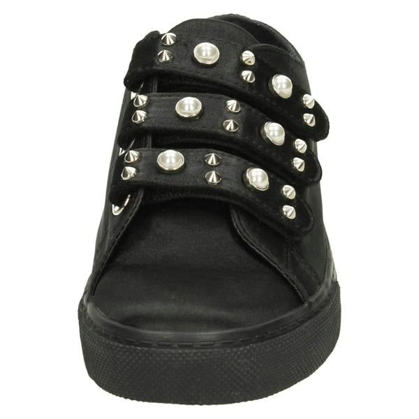 Spot On Ladies Spot On Pearl Strap Trainers