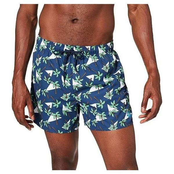 Arena Mens Novelty Swim Shorts - Navy/White - 