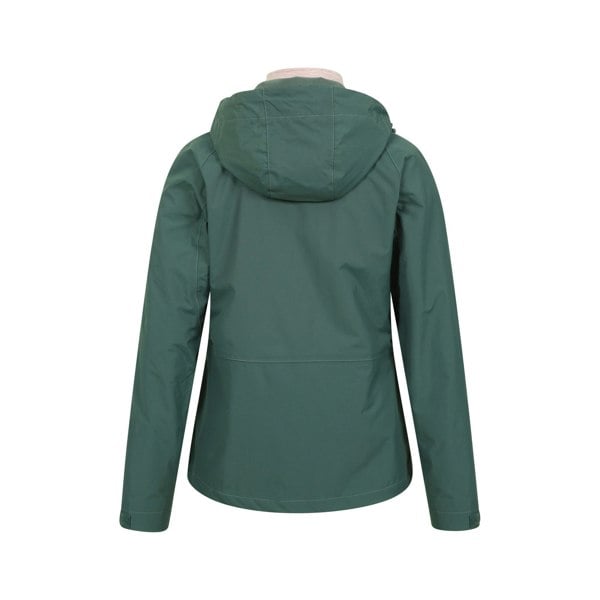 Mountain Warehouse Women's Thunderstorm II 3 in 1 Waterproof Jacket - Green