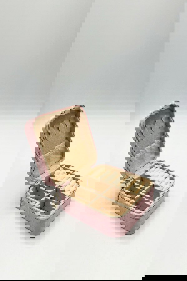 SVNX Travel Jewellery Box in Pink