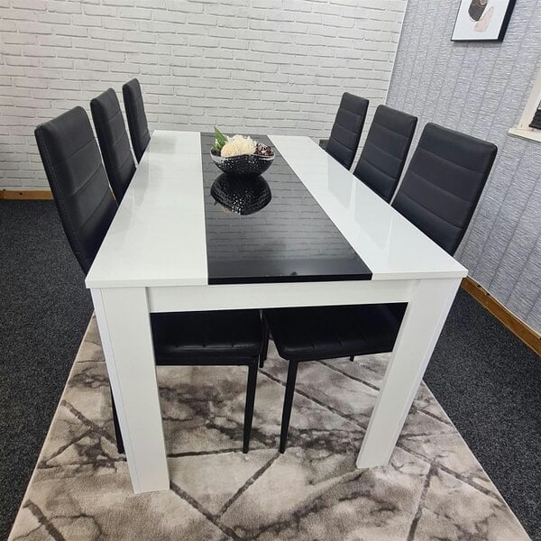 Kosy Koala Dining Table Set with 6 Chairs Dining Room and Kitchen table set of 6