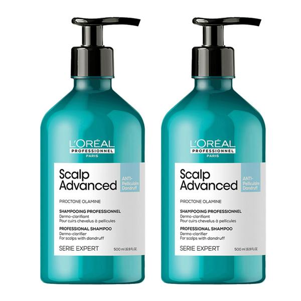 L'Oréal Professionnel&nbsp; Serie Expert Scalp Advanced Anti-Dandruff Dermo-Clarifier Shampoo Duo