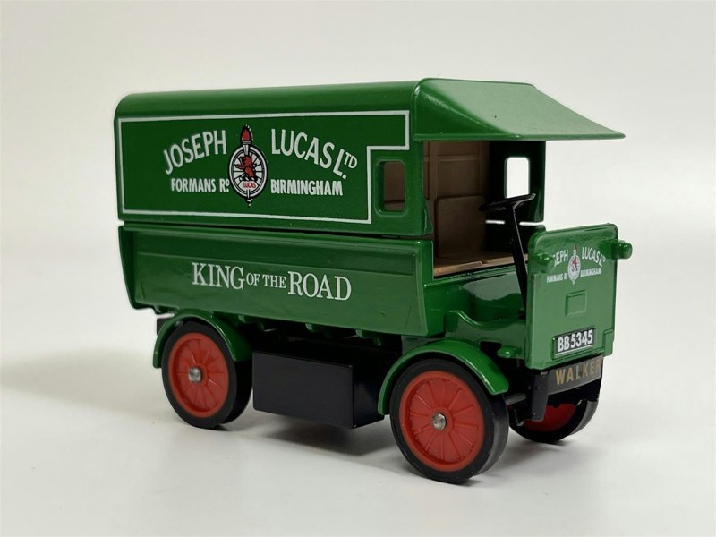 MCSlots Walker Electric Van 1919 Joseph Lucas Limited Models of Yesteryear Matchbox Y29D S5