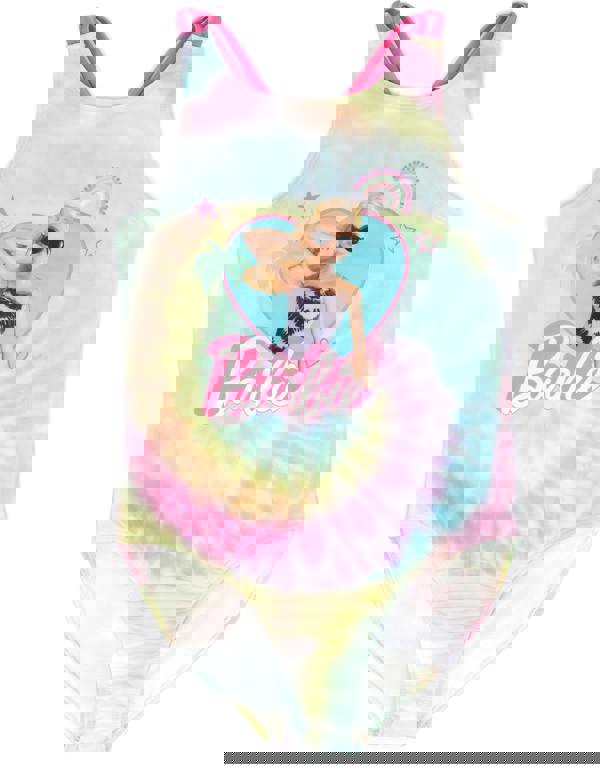 Barbie Girls Multicoloured Barbie Doll 1 Piece Swimming Costume