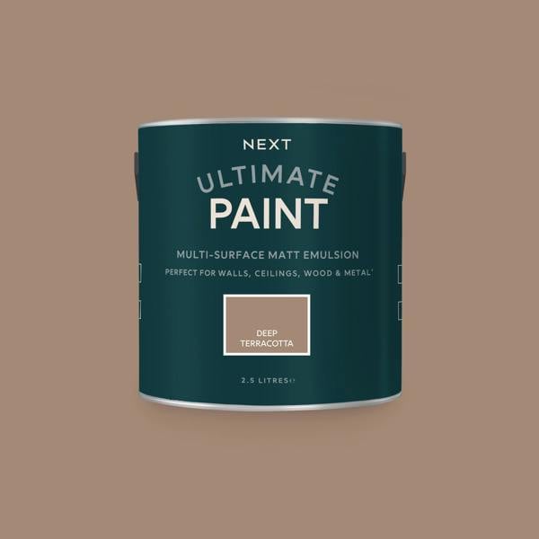 Next Deep Terracotta Mixed To Order Ultimate Paint 2.5L