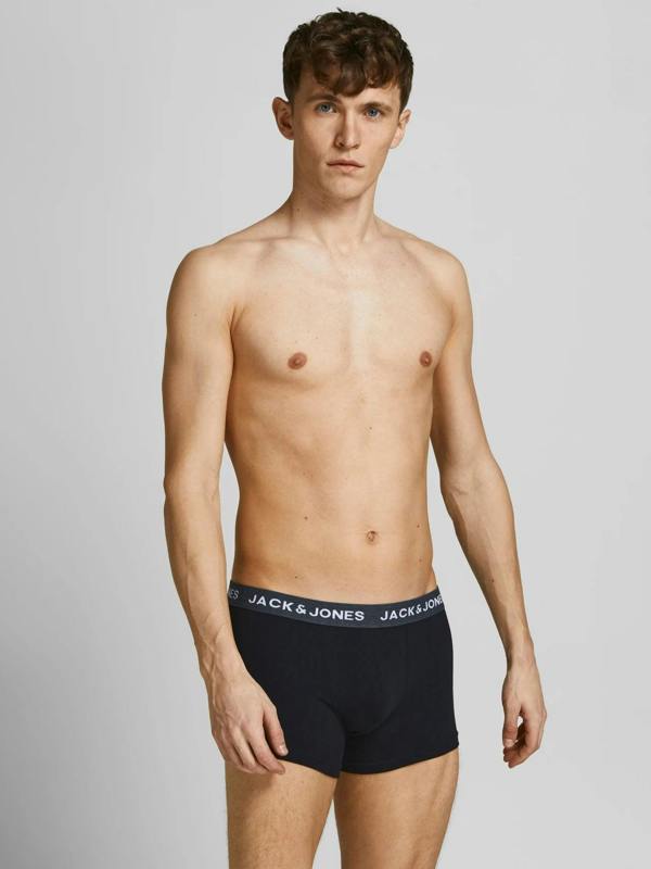 Jack & Jones 3-pack Microfiber Boxers - Black/ Black