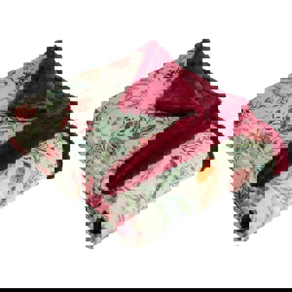 Wylder Beatrice Velvet Floral Throw - Multicoloured