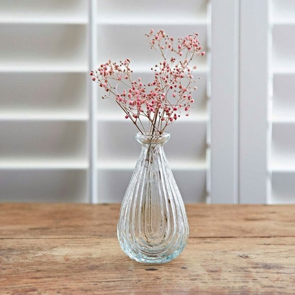 Paper High Small Glass Bud Vase