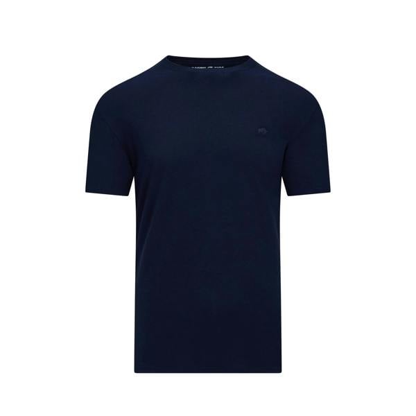 Raging Bull Mens Classic Organic T-Shirt - Navy - 