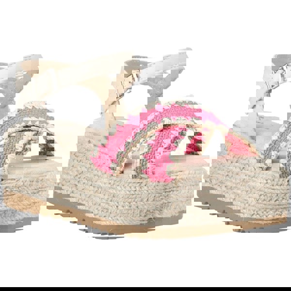 Hush Puppies Jemma Espadrille Polyurethane Women's Fuchsia Sandals