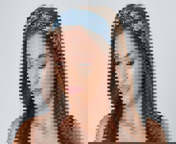 Antonia York Velvet Headband | Lucy Twisted Knot Alice Band