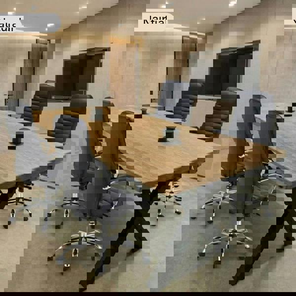 TRL Furniture Premium Solid Oak Conference Table