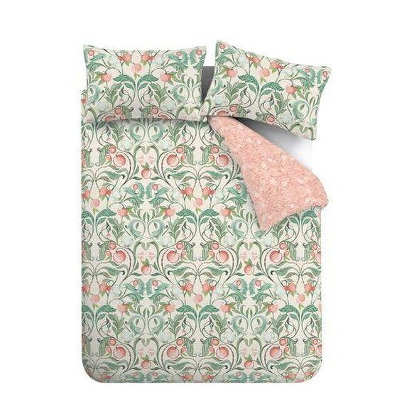 Catherine Lansfield Clarence Floral Duvet Cover Set - Single