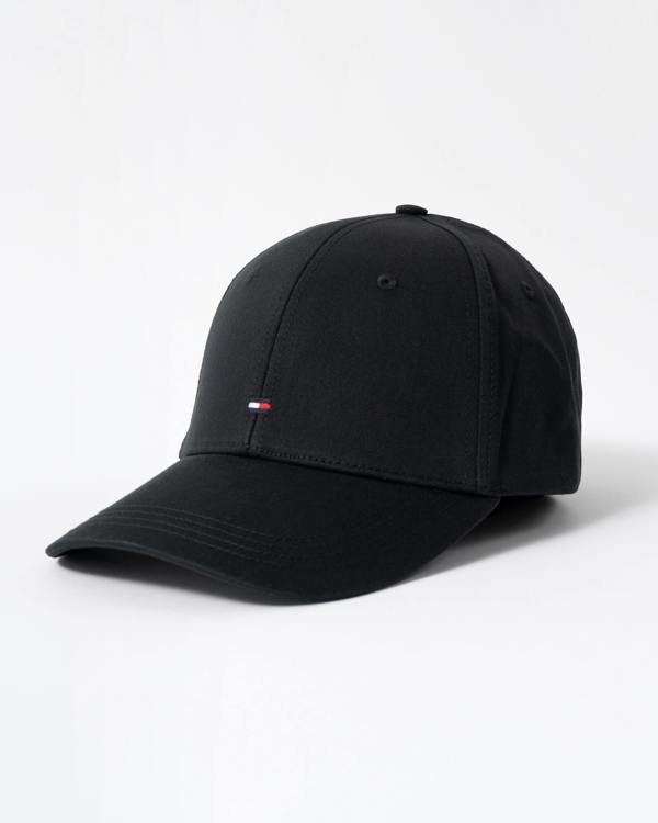 Tommy Hilfiger Classic Baseball Cap in Flag Black