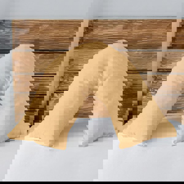 Snug City Microfibre Soft Touch V Shape Plain Dyed Pillowcase