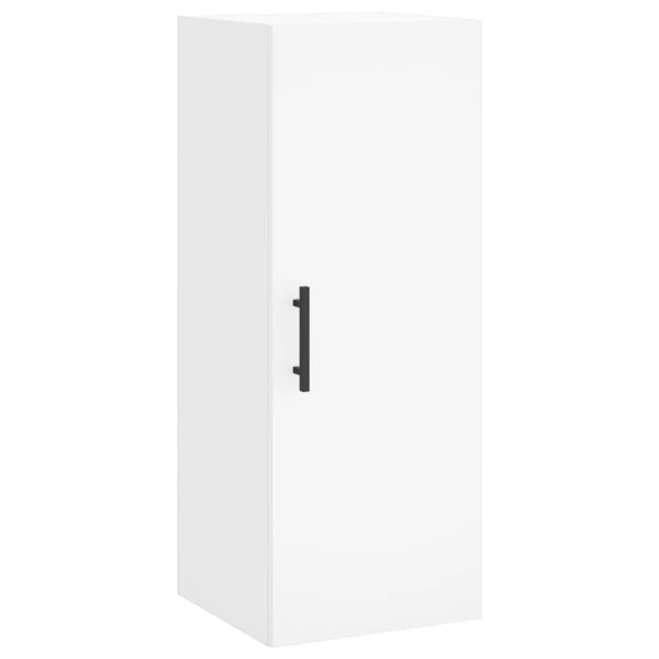 Berkfield Highboard White 34.5x34x180 cm Engineered Wood