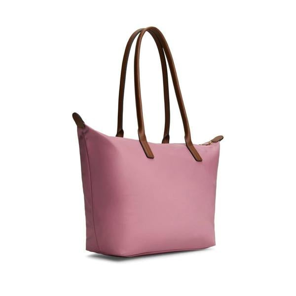Tommy Hilfiger Popette Monogram Nylon Tote Bag - Rose Pink - 