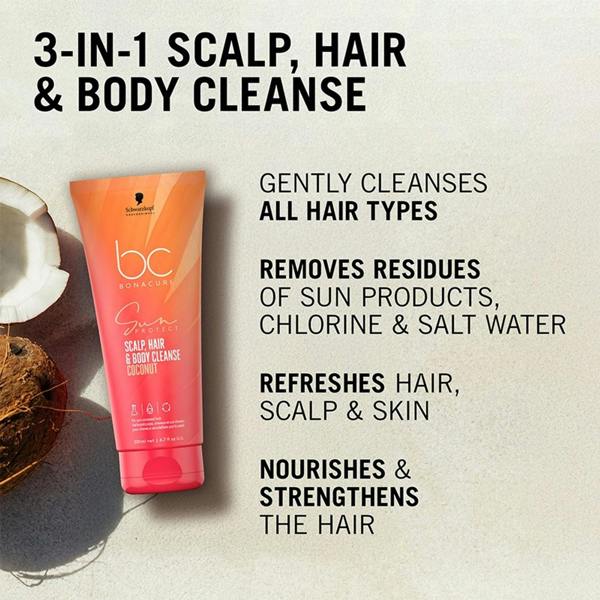 Schwarzkopf Sun 3-in-1 Cleanse 200ml