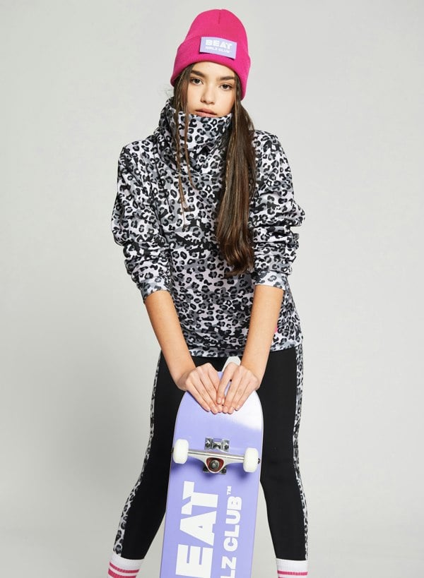 Beat Girlz Club Savannah SNOODY™ -  Black Leopard Print