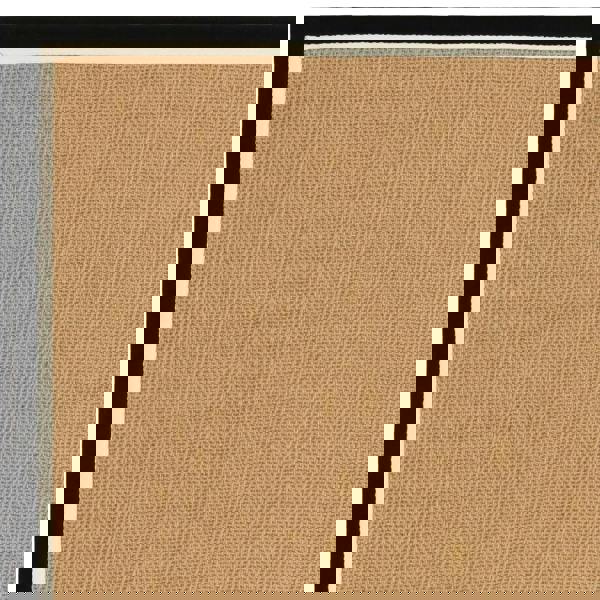 Asiatic Bordo Herringbone Jute Charcoal Rug