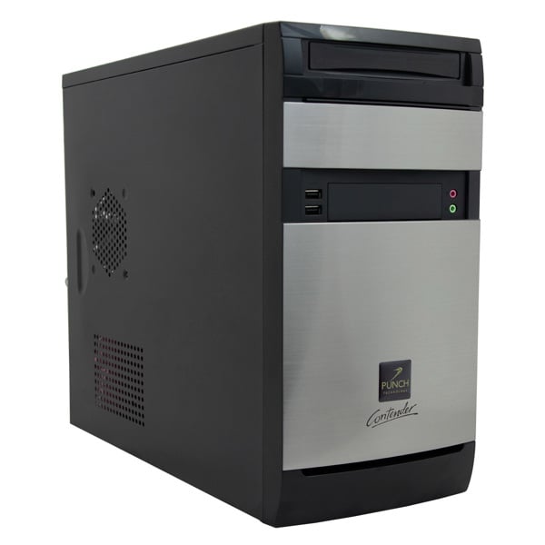 Punch Technology Contender Desktop PC, Intel Core Ultra 5 225 Processor, 16GB RAM, 500GB SSD, Windows 11 Home