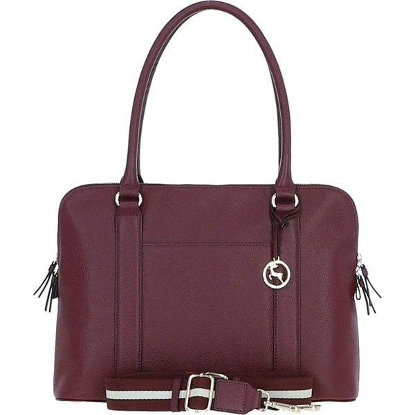 'Cuore di Cuoio' 3 Section Large Leather Handbag: X-39