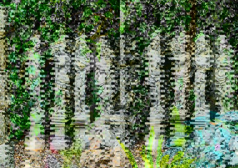 Large Cherubs Statue Four Seasons with Square Plinths