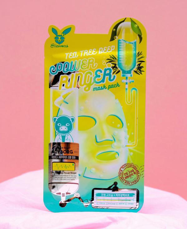 ELIZAVECCA Tea Tree Deep Power Ringer Mask 1EA