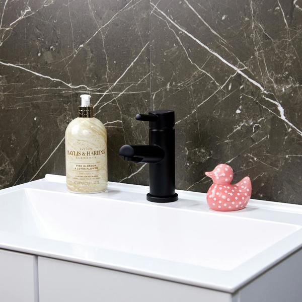 Flode Runn | Mono Basin Mixer Tap | Matt Black