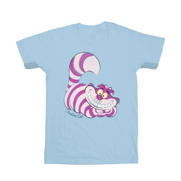 Disney Boys Alice In Wonderland Cheshire Cat T-Shirt - Baby Blue