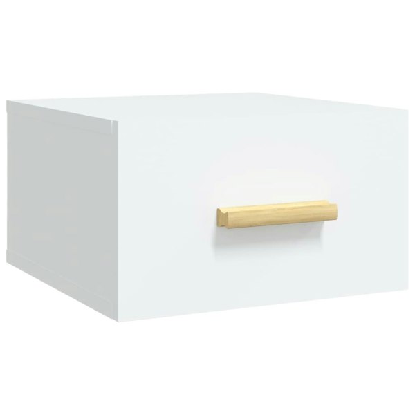 Berkfield Wall-mounted Bedside Cabinets 2 pcs White 35x35x20 cm