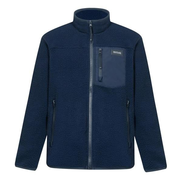 Regatta Childrens/Kids Frankie Full Zip Fleece Jacket - Navy - 