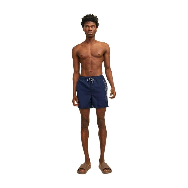Jack And Jones Mens Quick Dry Swim Shorts - Navy Blazer - 