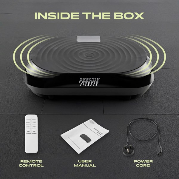 Phoenix Fitness Vibration Plate with Remote Control