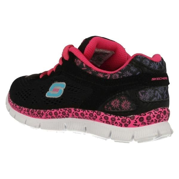 Skechers Girls Skechers Memory Foam Trainers Island Style
