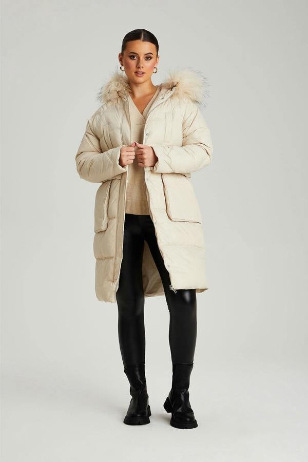 Urban Bliss Stone Stockholme Padded Puffer Jacket