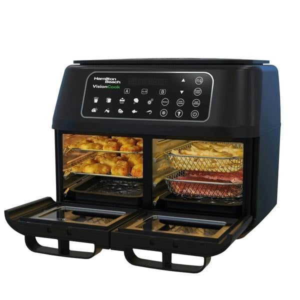 Hamilton Beach VisionCook 11L Digital Dual Air Fryer Oven - Hamilton Beach UK