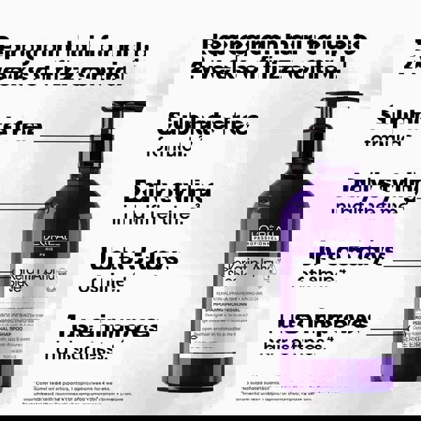 L'Oréal Professionnel&nbsp; DUO Keratin Alpha Sleek Shampoo Refill Duo