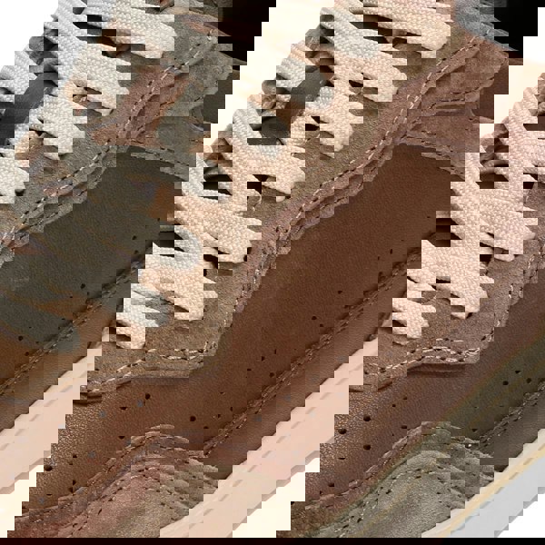 Clae Haywood Leather Men's Portabella Deep Taupe Trainers