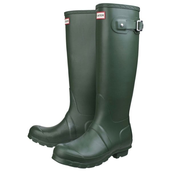 Hunter Original Tall Wellington Boots Womens - Hunter Green
