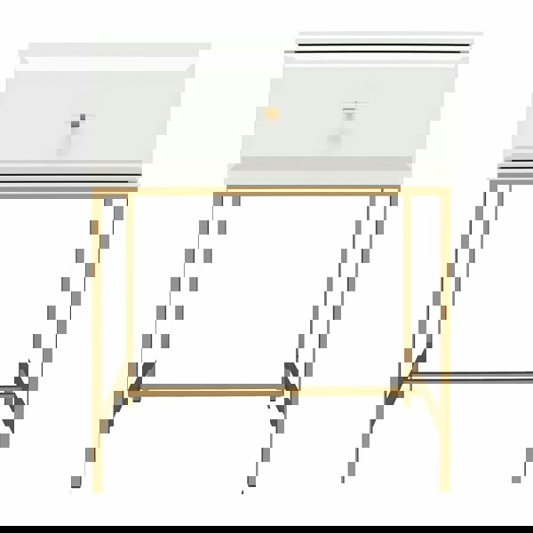 Dorel Home Effie Nightstand with 1 Drawer White