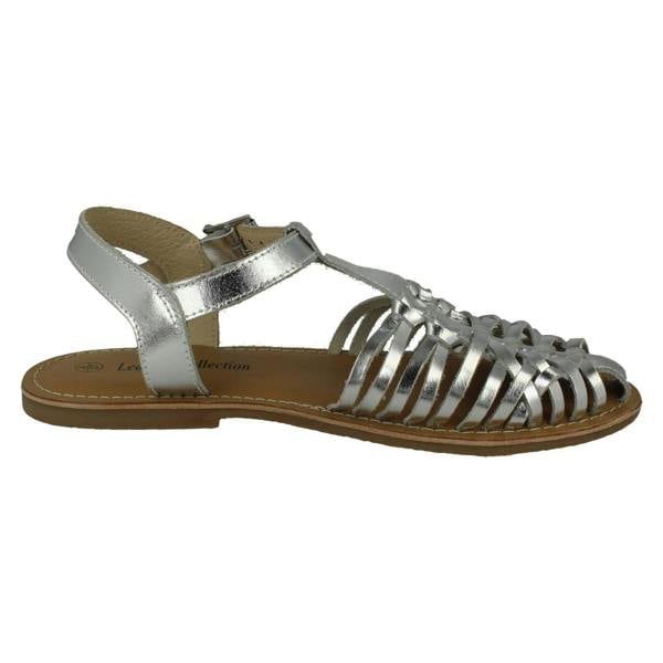 Leather Collection Ladies Leather Collection Summer Beach Holiday Sandals F00455