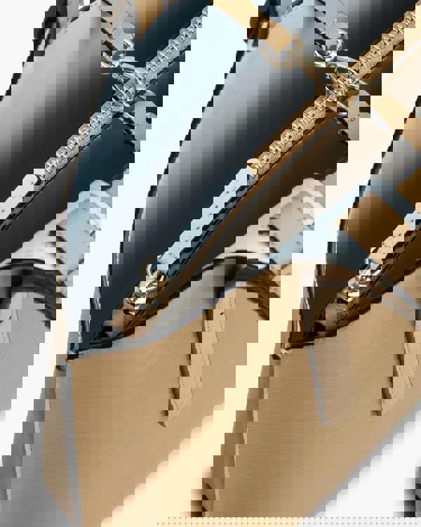 Tommy Hilfiger TH Modern Womens Mini Tote Bag - Safari Canvas