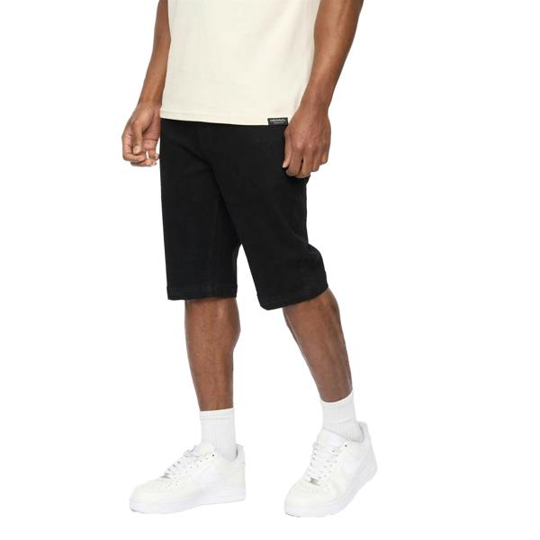 Crosshatch Mens Hammersmith Denim Shorts - Black Wash - 