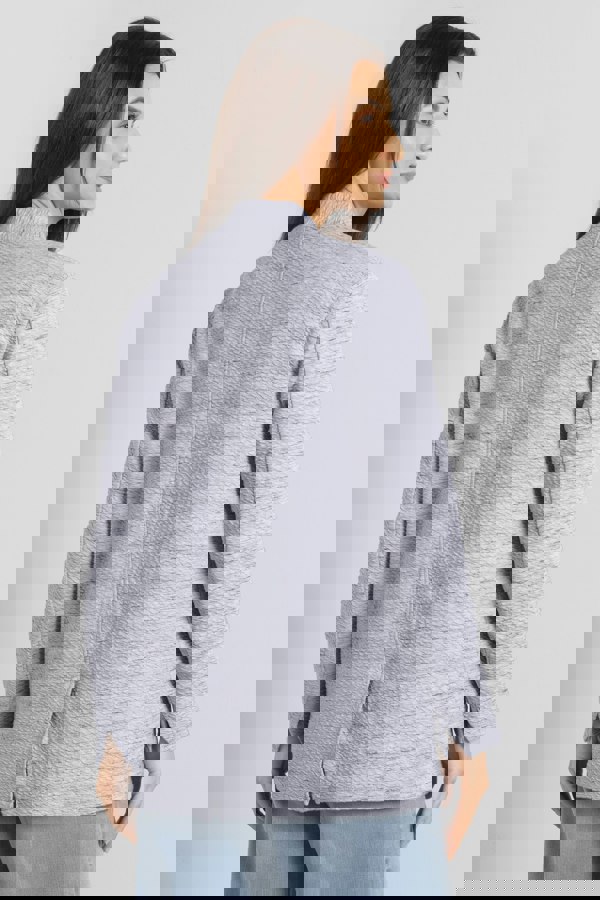 ENORSIA Womens Slim Fit Knit Jacket